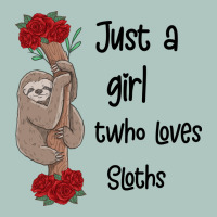 Just A Girl Who Loves Sloths Premium Sweatshirt | Teevron