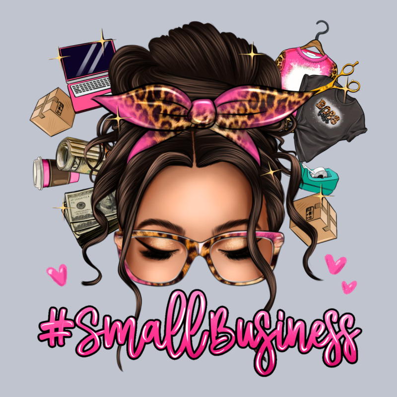 Small Business Messy Bun Premium Hoodie by texasbilliewilder | Teevron
