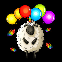 Rainbow Sheep Ladies Tee | Teevron