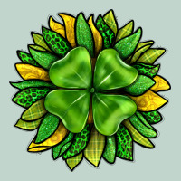 St. Patricks Sunflower With Clover Zipper Hoodie | Teevron