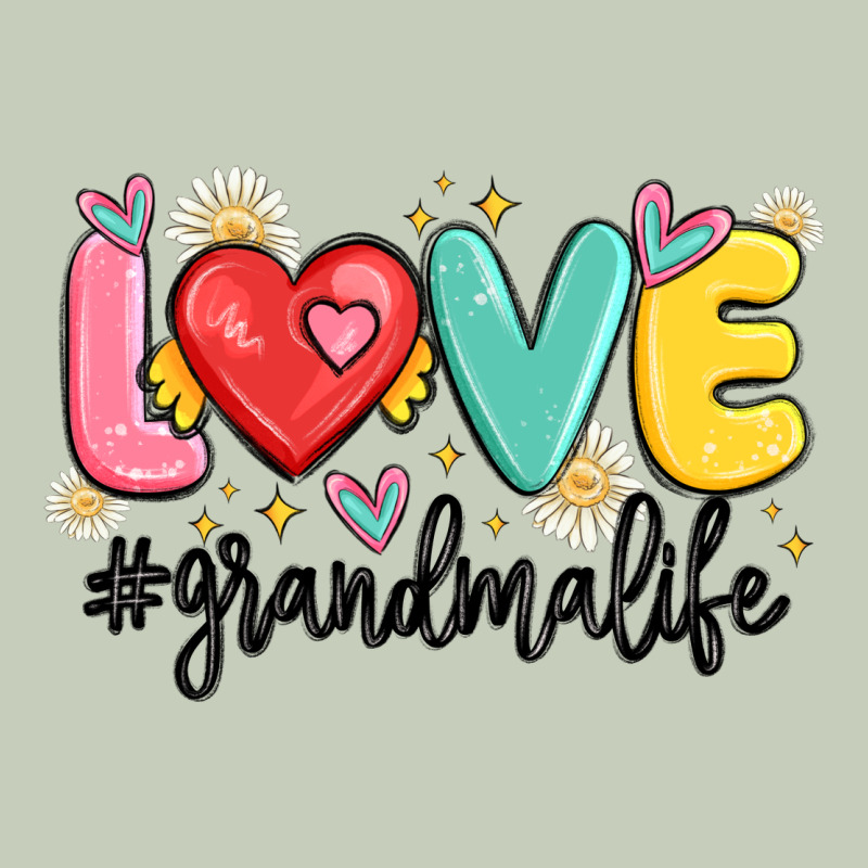 Love Grandma Life Long Sleeve Tee by MaliasSmallBusiness | Teevron