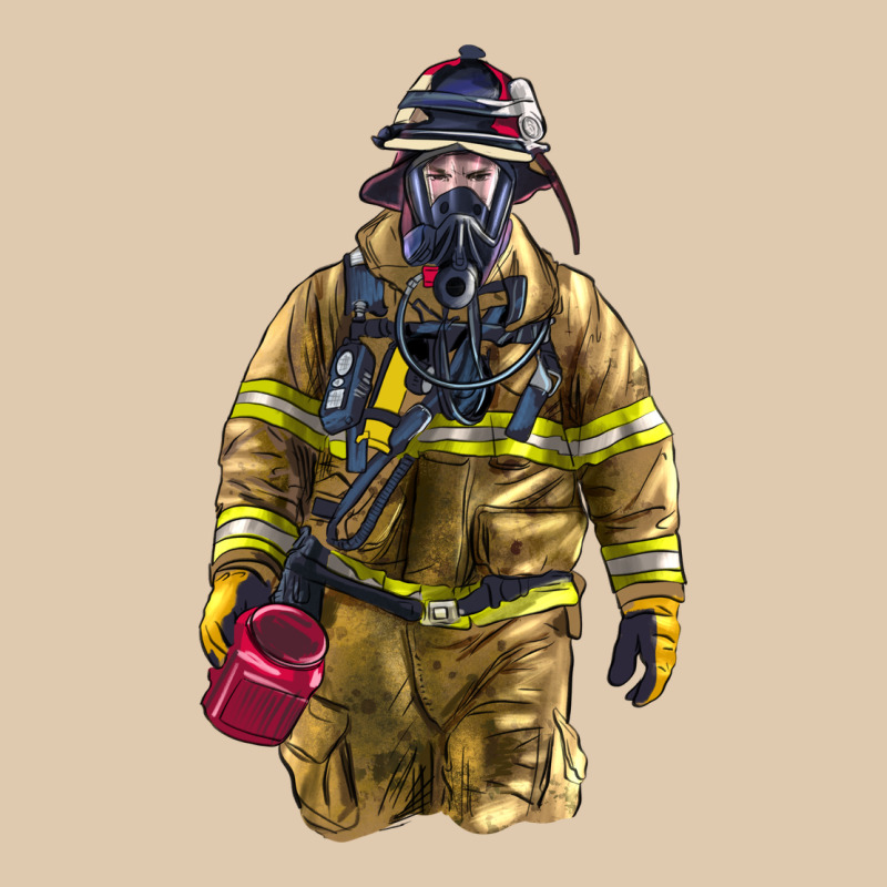 Firefighter Heavyweight Sweatshirt by LillyAllenDesigns | Teevron