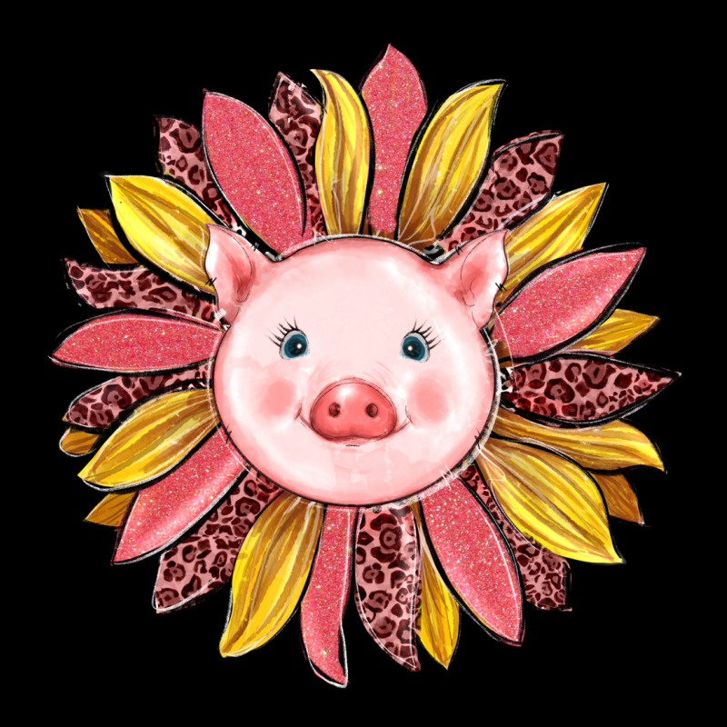 Pig Sunflower Heavy Core Tee by RanaPortraitStore | Teevron