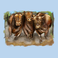 3 Red Angus Bulls Classic Tee | Teevron