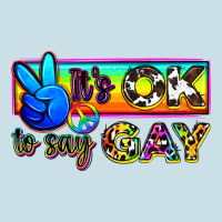 It's Ok To Say Gay Ladies Tee | Teevron