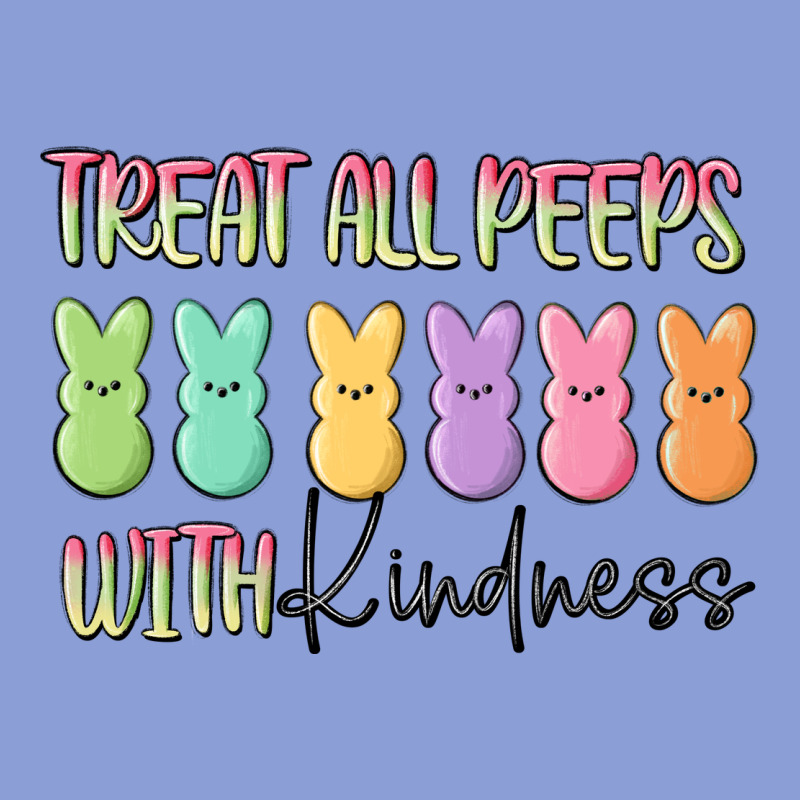 Treat All Peeps With Kindness Long Sleeve Tee by MaliasSmallBusiness | Teevron