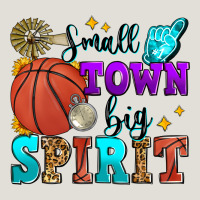 Small Town Big Spirit Basketball Heavy Core Tee | Teevron