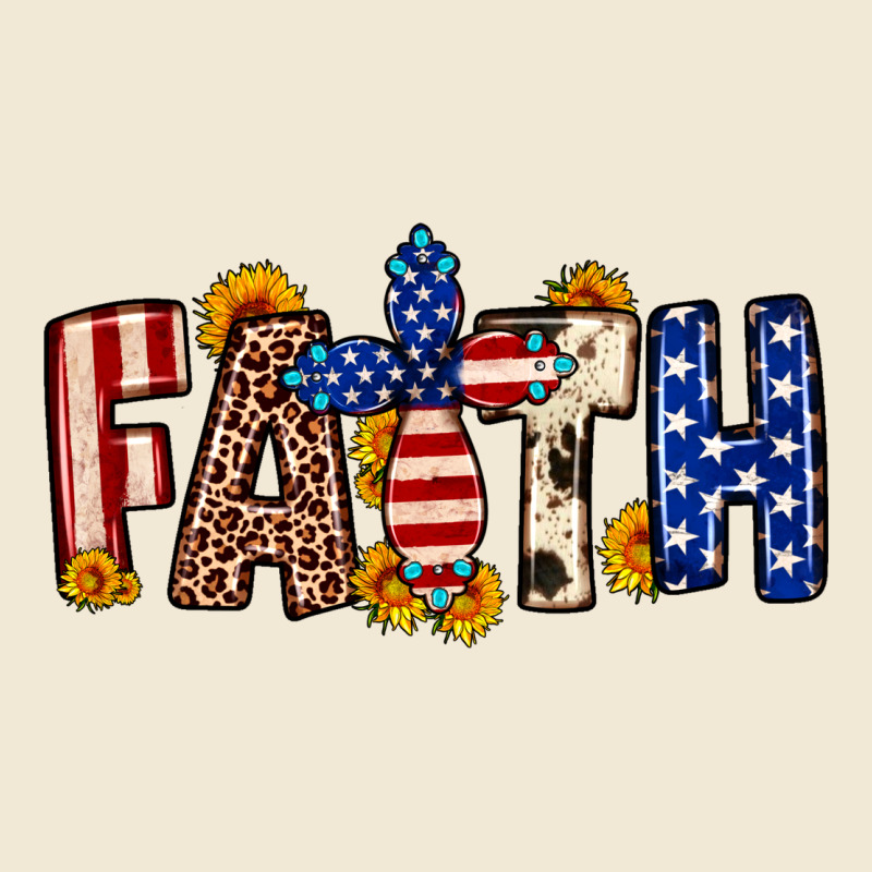 Faith Usa Flag Sunflower Premium Tee by Neo Western | Teevron