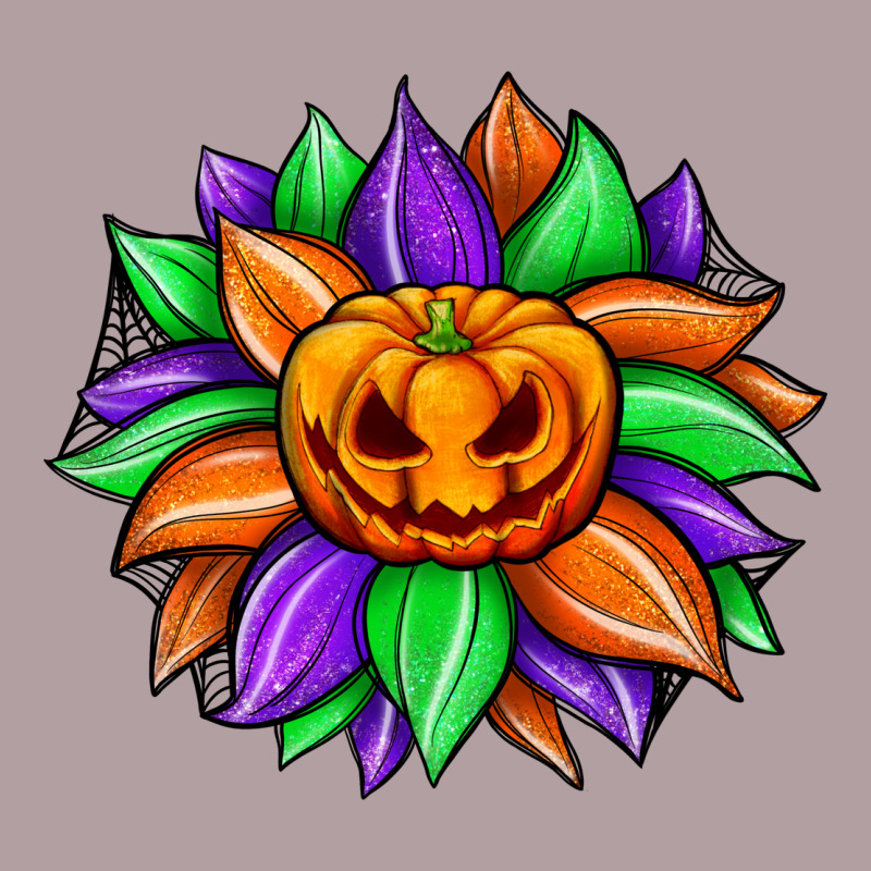 Sunflower Halloween Vintage Hoodie by JahusDesignShop | Teevron