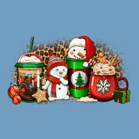 Christmas Snow Coffee Cups Urban Heavy Tee | Teevron