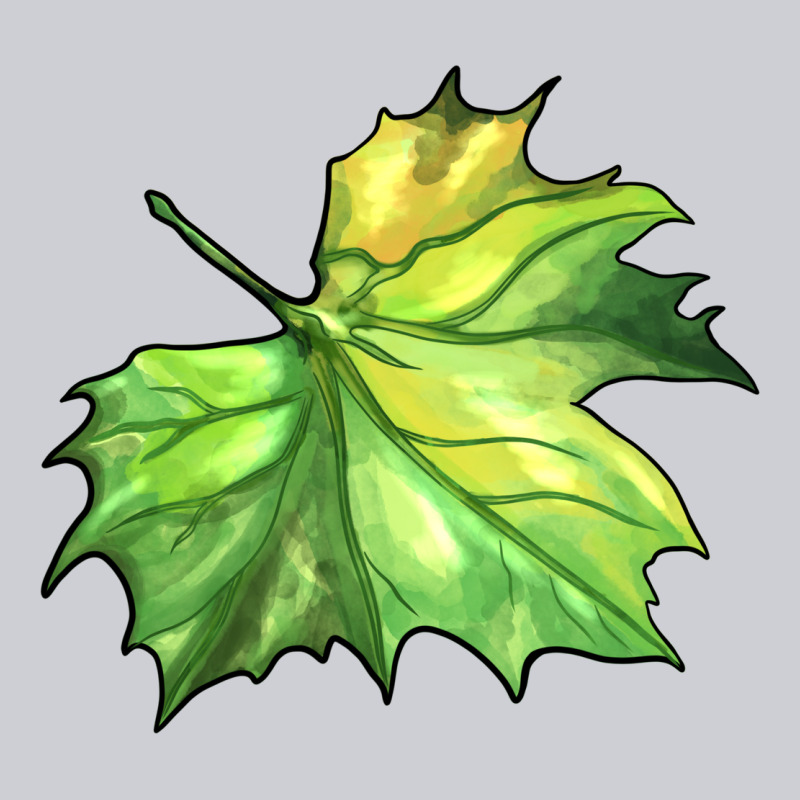 Green Leaf Heavyweight Sweatshirt by BarkalooDesign | Teevron