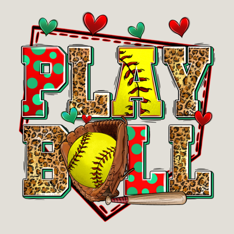 Play Ball Softball Heavy Core Tee by Zillion Design Studio | Teevron