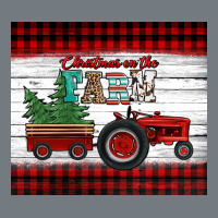 Christmas On The Farm Tractor Heavyweight Sweatshirt | Teevron