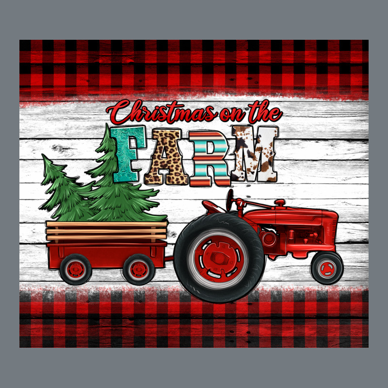 Christmas On The Farm Tractor Heavyweight Sweatshirt by Jasminsmagicworld | Teevron