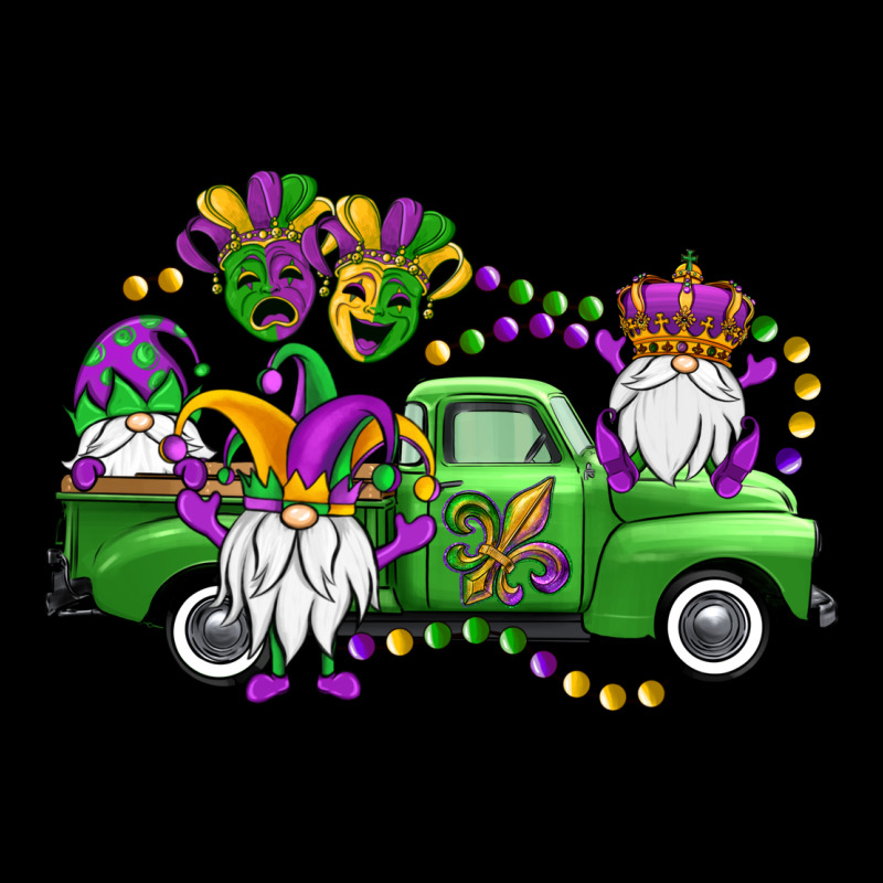 Mardi Gras Gnomes Truck Urban Hoodie by OliviaCreatesArt | Teevron