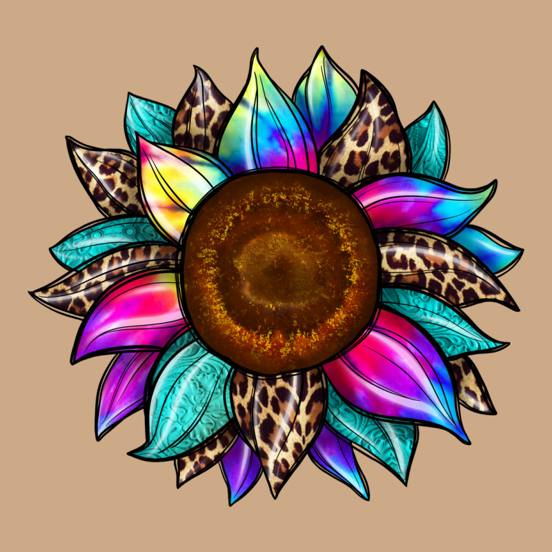 Sunflower Tie Dye Vintage Hoodie by JahusDesignShop | Teevron