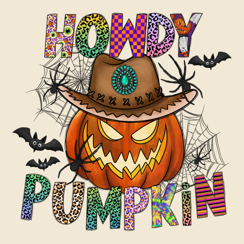 Howdy Pumpkin Premium Tee by CowhideDigitalArt | Teevron