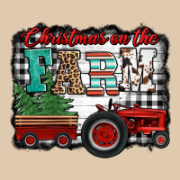 Christmas On The Farm Tractor Buffalo Plaid Heavyweight Sweatshirt | Teevron