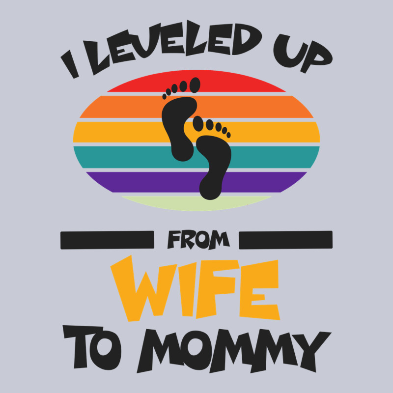 I Leveled Up From Wife To Mommy Heavyweight Hoodie by Bettercallsaul | Teevron