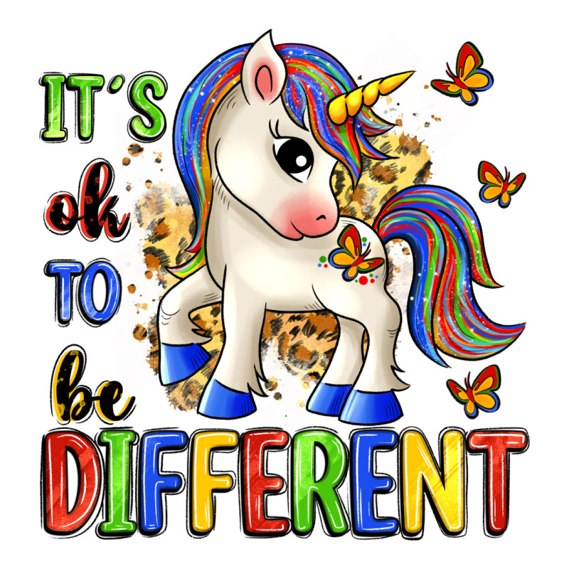 It's Ok To Be Different Ladies Tee by Zillion Design Studio | Teevron