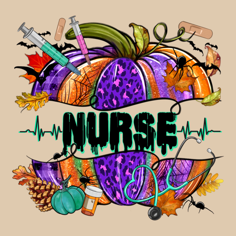 Halloween Nurse Pumpkin Heavyweight Sweatshirt by NancyCooperArtShop | Teevron