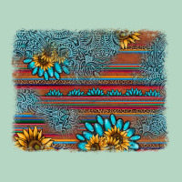 Sunflower Gemstone Serape Background Classic Tee | Teevron