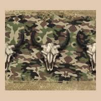 Camouflage Bull Skull Heavyweight Sweatshirt | Teevron