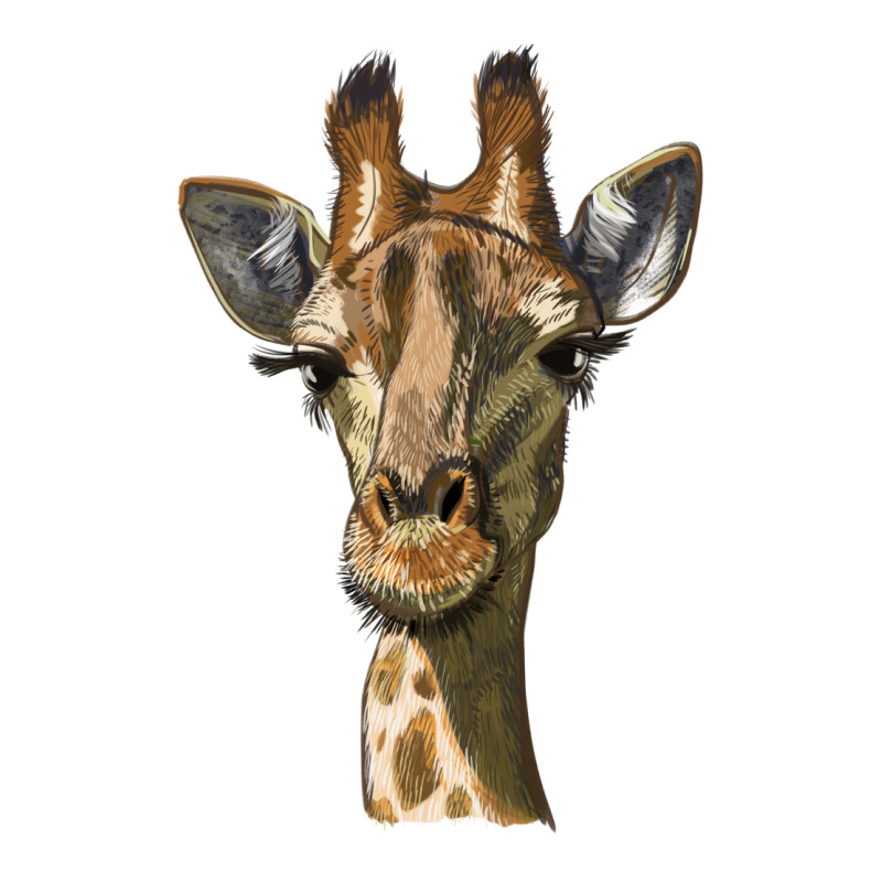 Giraffe Head Urban Heavy Tee by LillyAllenDesigns | Teevron