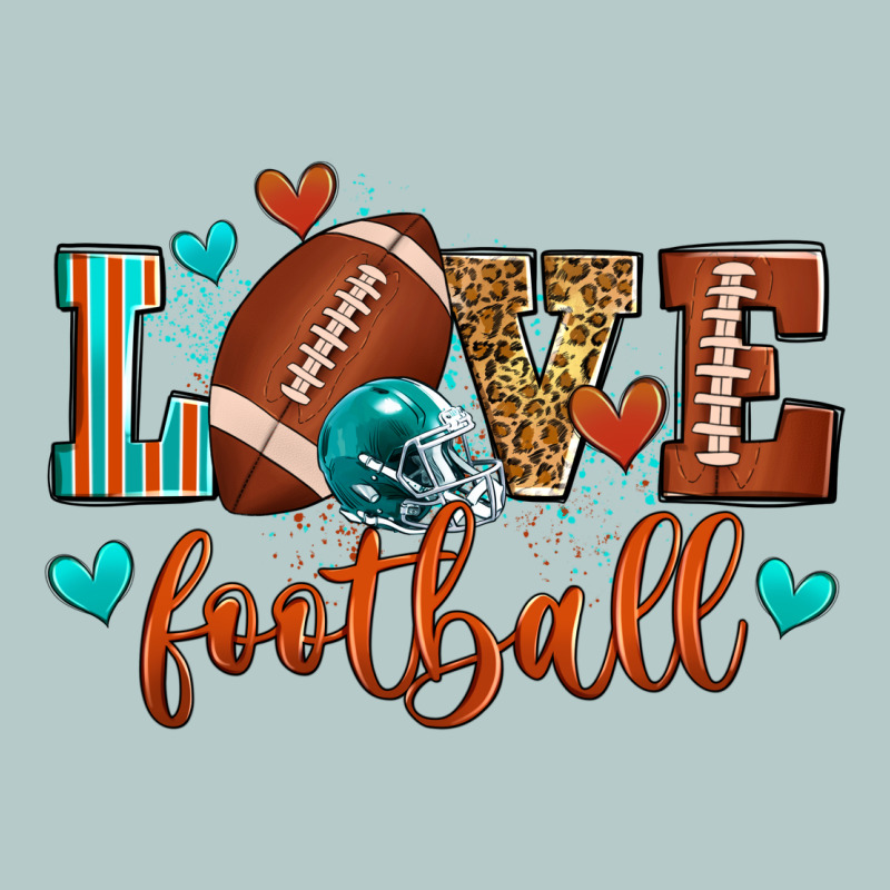 Love Football Heavy Core Tee by Zillion Design Studio | Teevron