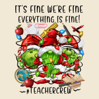 It's Fine We're Fine Everythıng Is Fine! Premium Tee | Teevron