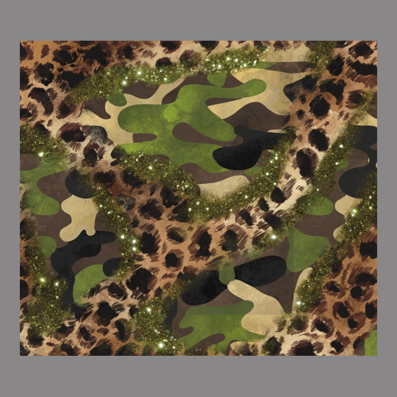 Camouflage  Leopard Vintage Tee by BarkalooDesign | Teevron