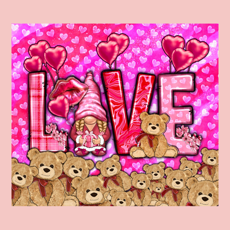 Love Gnome With Bear Urban Heavy Tee by NancyCooperArtShop | Teevron
