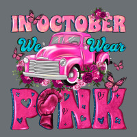 In October We Wear Pink Truck Premium Hoodie | Teevron