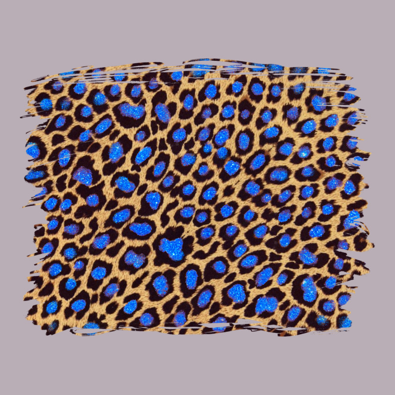 Leopard With Navy Blue Glitter Vintage Tee by Artiststas | Teevron