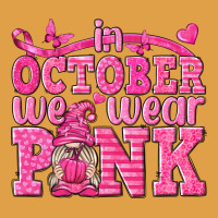 In October We Wear Pink With Gnome Premium Hoodie | Teevron