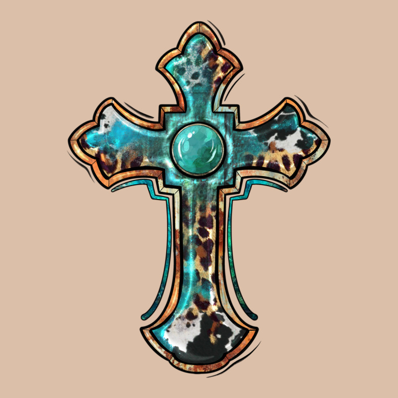Western Cross Urban Heavy Tee by BarkalooDesign | Teevron