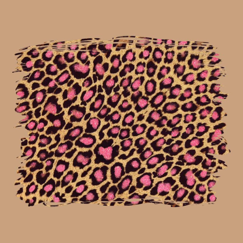 Leopard With Pink Glitter Vintage Tee by Artiststas | Teevron