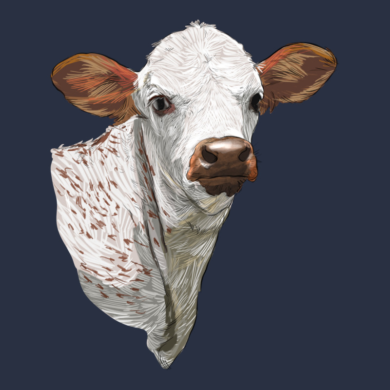 Texas Longhorn Calf Face Heavyweight Sweatshirt by LillyAllenDesigns | Teevron