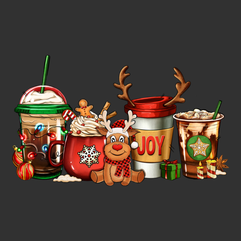 Reindeer Christmas Coffee Cups Urban Heavy Tee by Jasminsmagicworld | Teevron