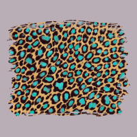 Leopard With Turquoise Glitter Vintage Tee | Teevron