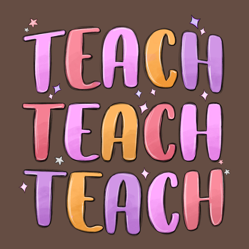 Teach Teach Varsity Long Sleeve Tee by MaliasSmallBusiness | Teevron