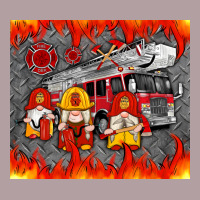 Fire Truck Gnomes Vintage Hoodie | Teevron