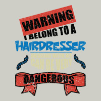 I Belong To A Hairdresser Warning Job Funny Partner Heavyweight Hoodie | Teevron