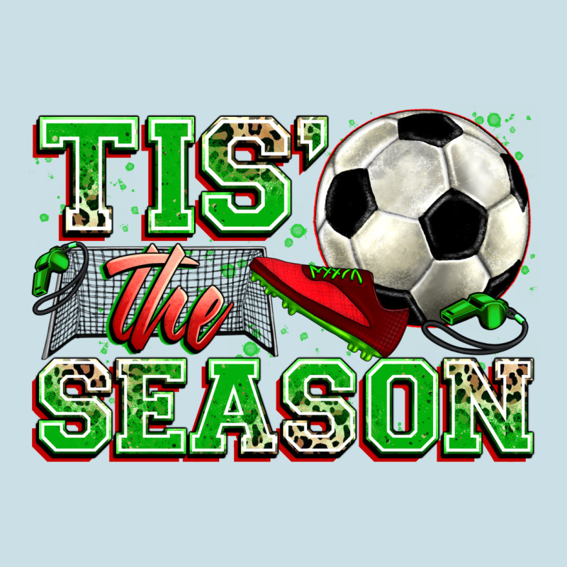 Tis' The Season Soccer Ladies Tee by Zillion Design Studio | Teevron