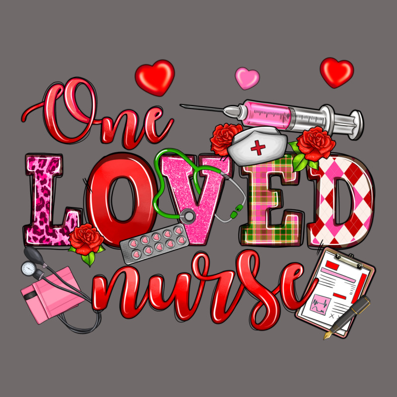 One Loved Nurse Valentine's Day Urban Hoodie by OliviaCreatesArt | Teevron