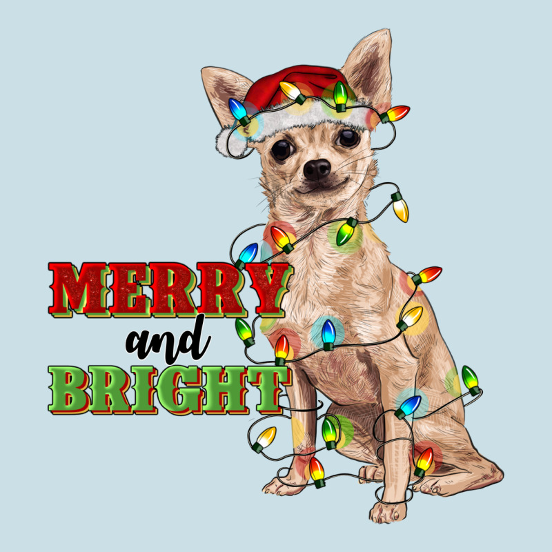 Merry And Bright Chihuahua Ladies Tee by RanaPortraitStore | Teevron