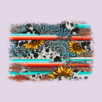 Serape Cowhide Sunflower Background Classic Tee | Teevron