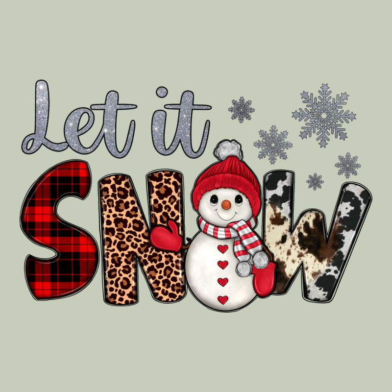 Let It Snow Snowman Ladies Tee by JahusDesignShop | Teevron