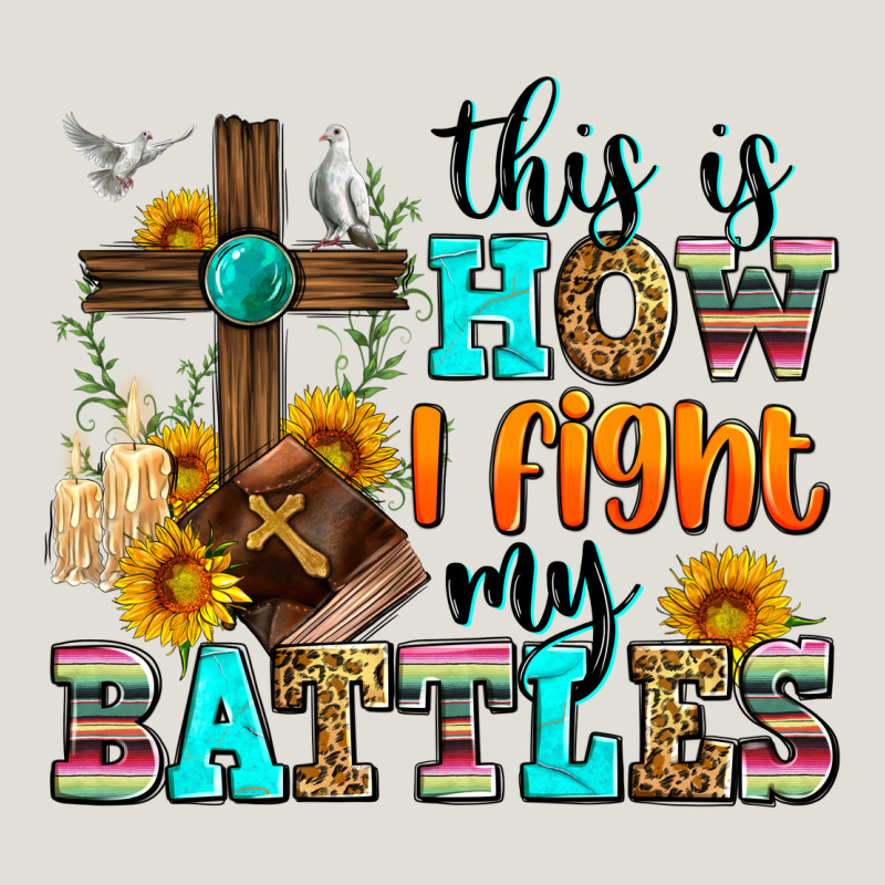 This Is How I Fight My Battles Heavy Core Tee by Zillion Design Studio | Teevron