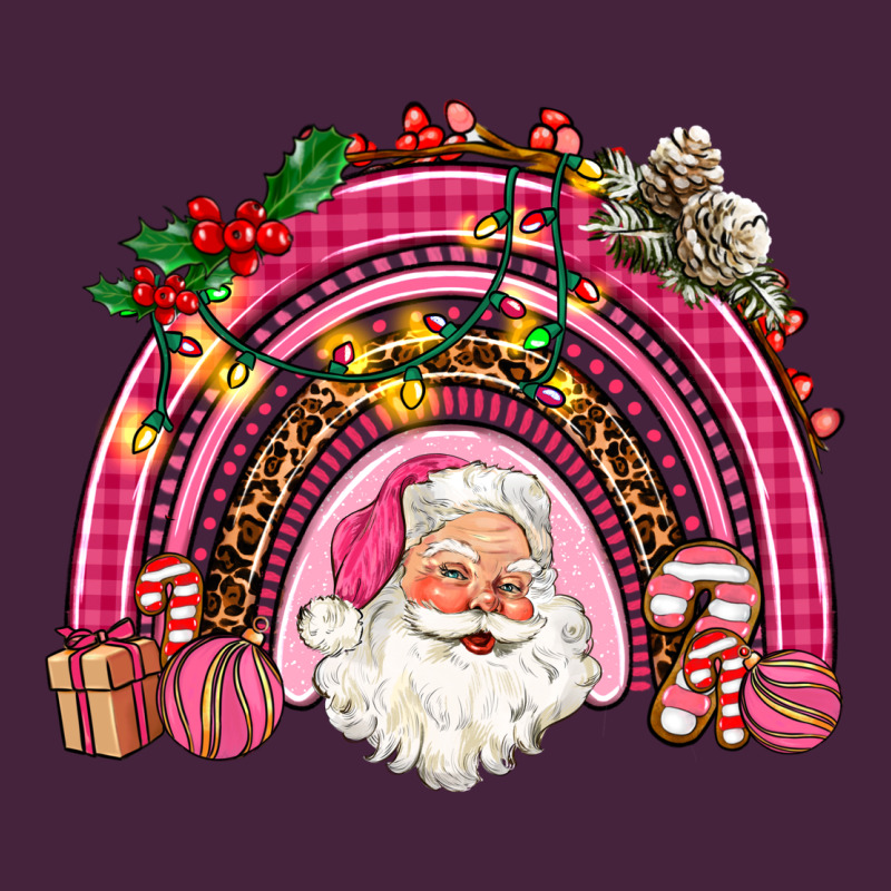 Pink Christmas Rainbow Premium Tee by AdoDesignShop | Teevron